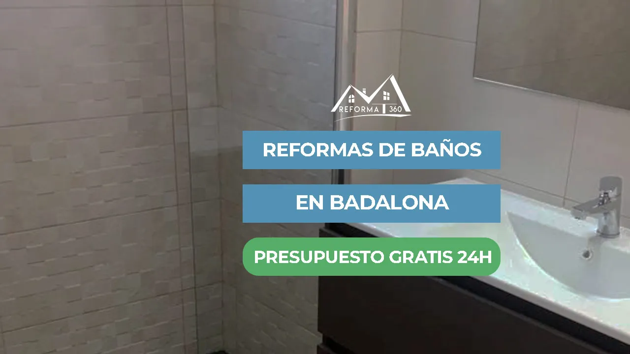 reformas de baños en Badalona